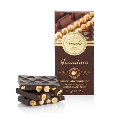 Dark Gianduia Hazelnut bar 100G