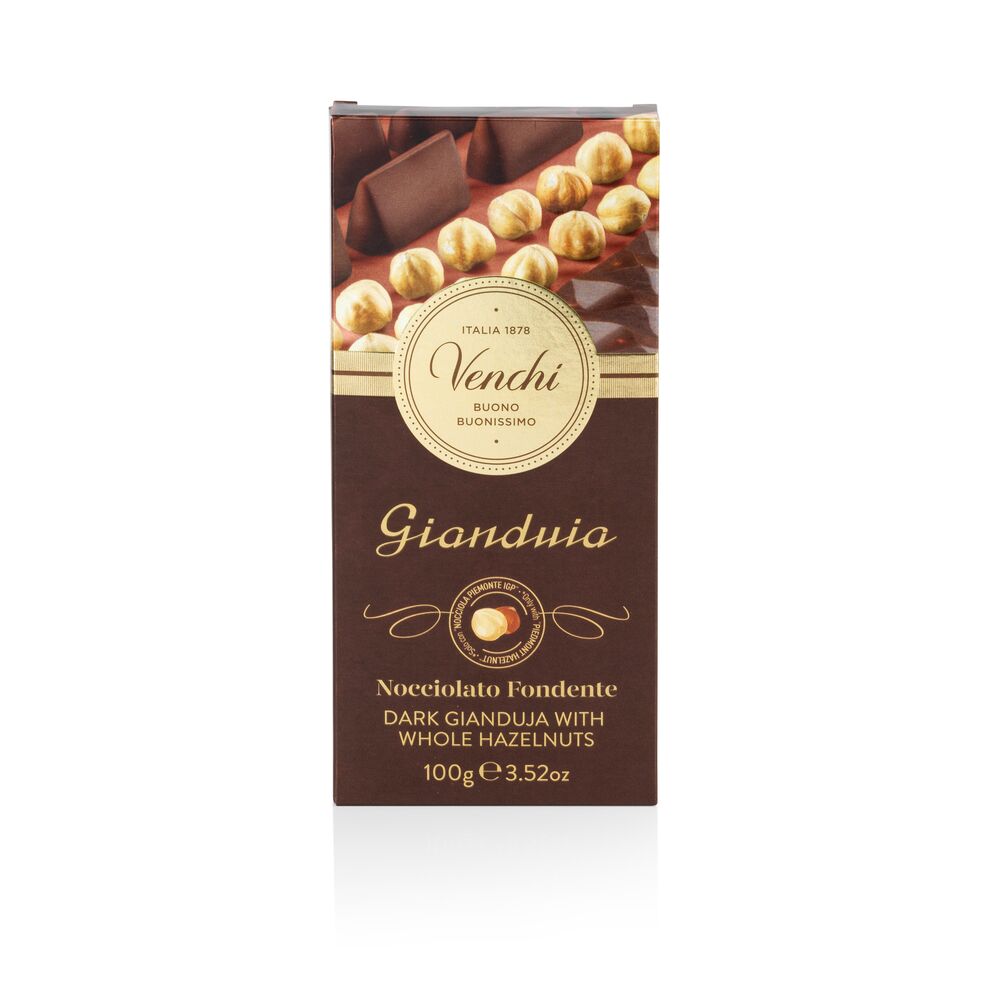 Dark Gianduia Hazelnut bar 100G