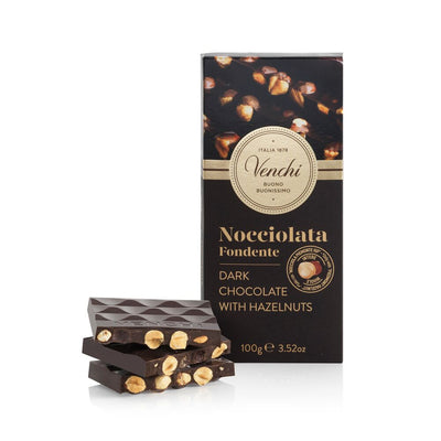 Dark Chocolate with Hazelnut Bar 100G