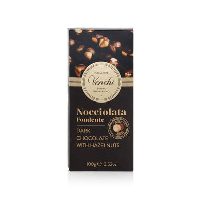 Dark Chocolate with Hazelnut Bar 100G