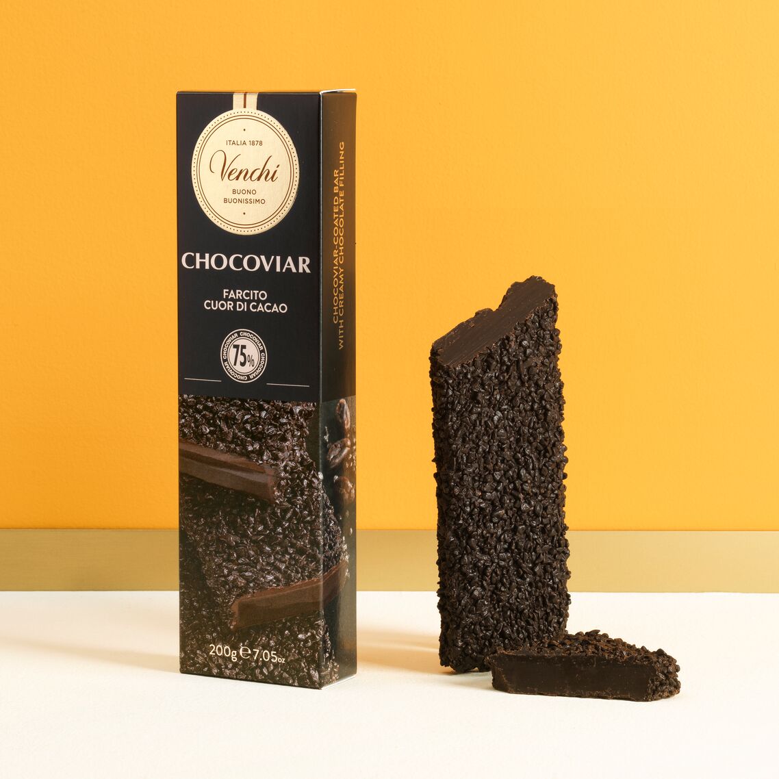 Chocoviar 75% Soft Bar 200G