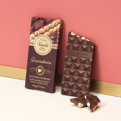 Dark Gianduia Hazelnut bar 100G