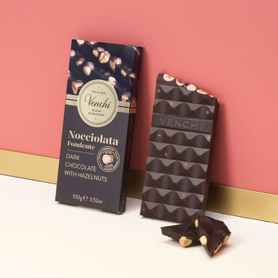 Dark Chocolate with Hazelnut Bar 100G