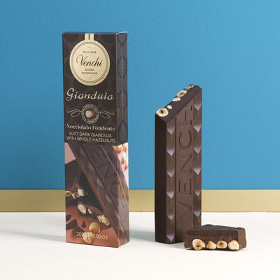 Dark Gianduia with Hazelnuts soft bar 200G